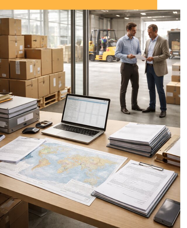 Международные перевозки для юридических лиц от 92429 руб