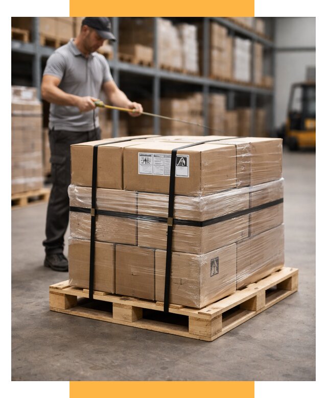 Упаковка и паллетирование грузов от 3806 р. | СетСервис-Крв