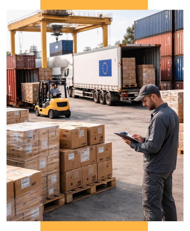 Доставка грузов из Европы от 13049 р., логистика СетСервис-Крв