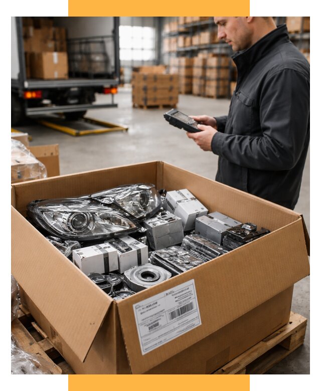 Доставка автозапчастей из Европы под ключ от 13593 р. | СетСервис-Крв