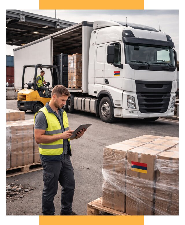 Автоперевозки из Армении от 103303 р. — услуги СетСервис-Крв