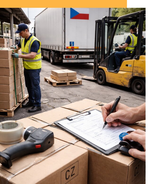 Доставка грузов в Чехию от 38059 руб, международные перевозки