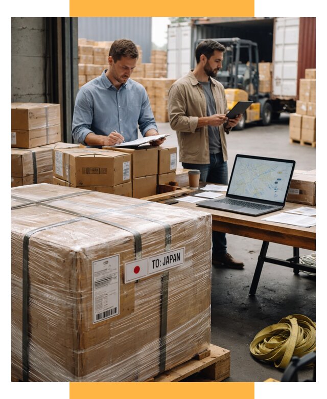 Доставка грузов в Японию от 27185 р., логистика СетСервис-Крв