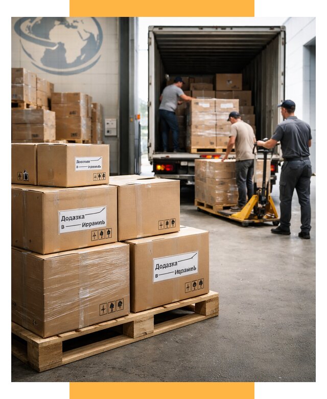 Доставка грузов в Израиль и экспорт от 48933 р. СетСервис-Крв