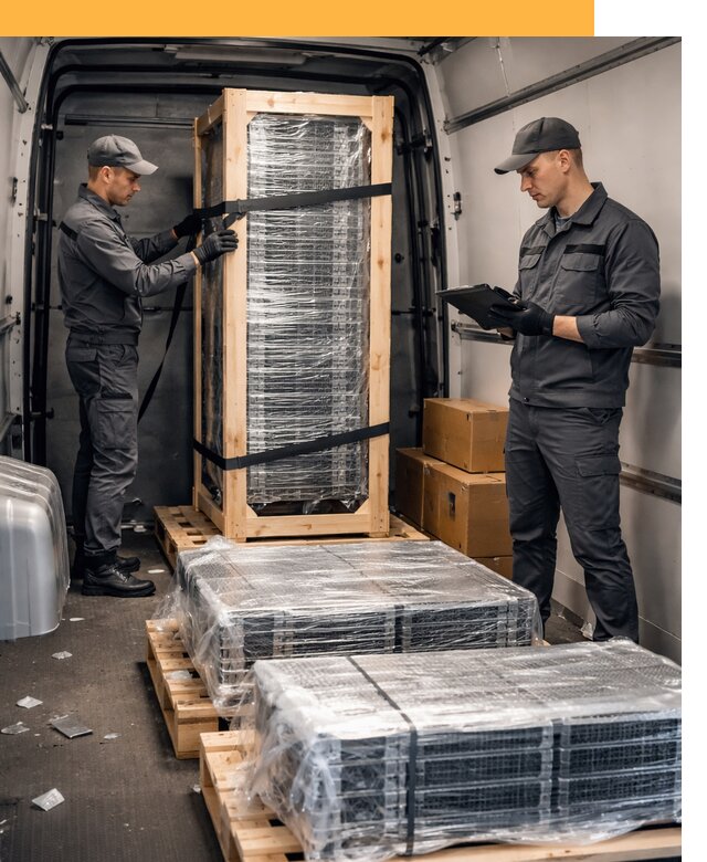 Международная перевозка серверного оборудования от 7612 руб за ед