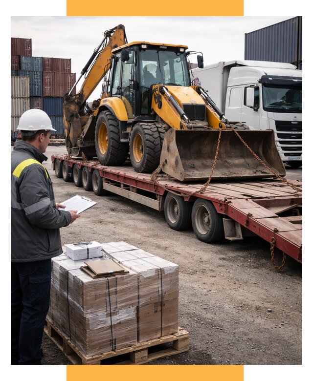 Международная перевозка спецтехники от 48933 р., СетСервис-Крв