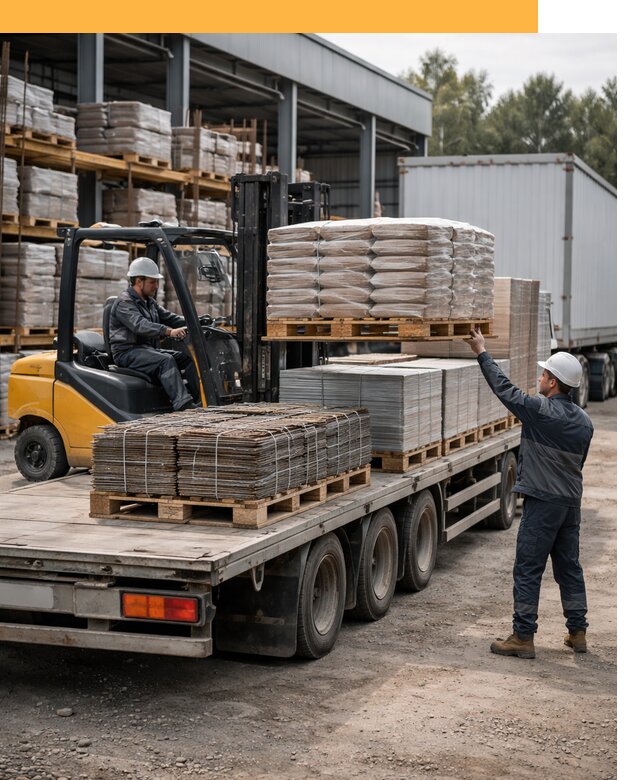 Перевозка строительных материалов по миру от 5981 руб