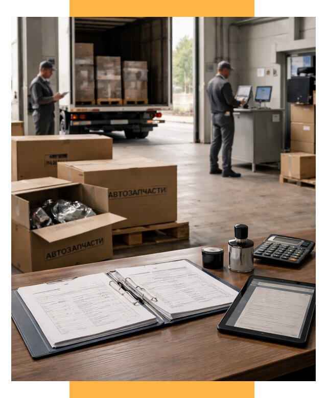 Таможенное оформление автозапчастей под ключ от 9243 р., СетСервис-Крв