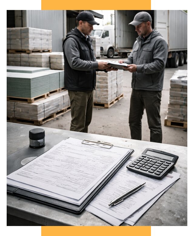 Таможенное оформление стройматериалов от 9243 р. | СетСервис-Крв
