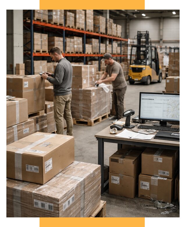 Склад консолидации в Европе от 7068 р., услуги СетСервис-Крв