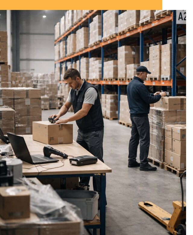 Склад консолидации в Европе: хранение, сортировка от 7068